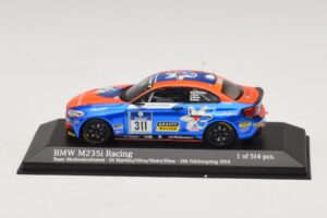 BMW M235i Team Medienkraftwerk #311 Di Martino / Olivo 24 Hours of Nurburgring 2014 Minichamps 1:43 437142411 Diecast