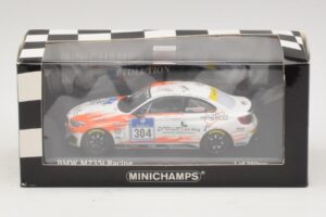 BMW M235i Team Rent2drive #304 Ackermann / Wishkirchen 24 Hours of Nurburgring 2015 Minichamps 1:43 437152504 Diecast — photo 4 of 4