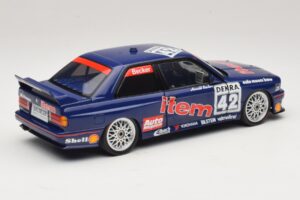 BMW M3 E30 Auto Maass #42 H. Becker DTM 1992 Minichamps 1:18 180922042 Diecast — photo 3 of 8