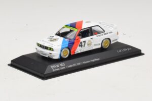 BMW M3 E30 M-Team Linder #47 Vogt / Herger Winners ETC Zolder 1987 Minichamps 1:43 430872047 Diecast — photo 2 of 4