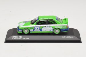 BMW M3 E30 Michelin #23 C. Oberndorfer DTM 1988 Minichamps 1:43 430882023 Diecast