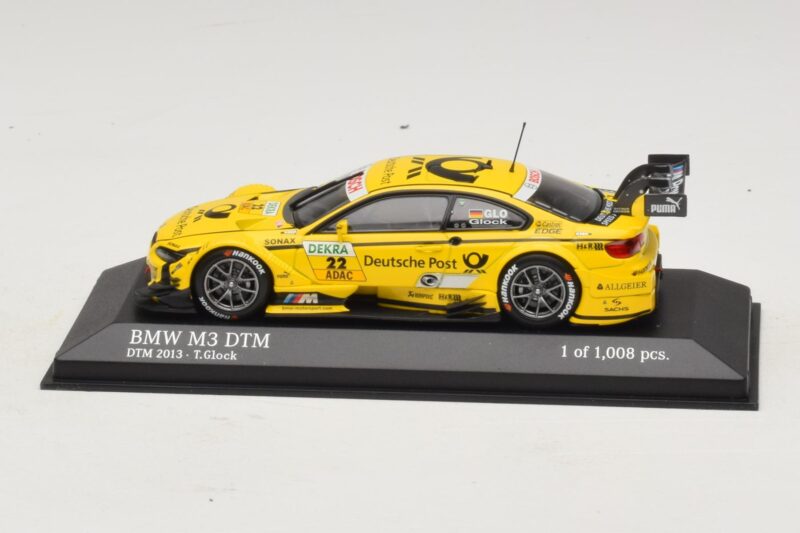 BMW M3 E92 DTM #22 T. Glock BMW Team MTEK DTM 2013 Minichamps 1:43 410132222 Diecast