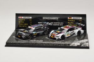 BMW M3 & M4 DTM Champions Set B. Spengler / M. Wittmann 2012 & 2014 Minichamps 1:43 412020723 Diecast