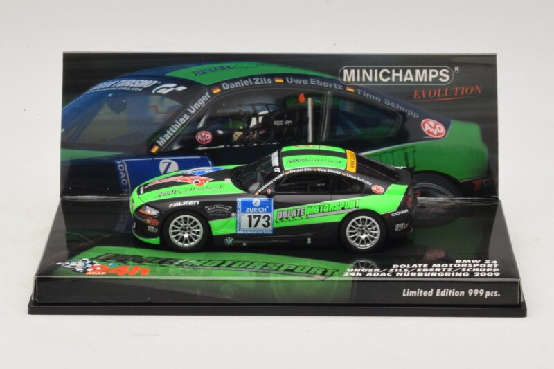 BMW Z4 Dolate Motorsport #173 24 Hours of Nürburgring 2009 Minichamps 1:43 BMW Z4 Dolate Motorsport #173 24 Hours of Nürburgring 2009 Minichamps 1:43 437092773 Diecast