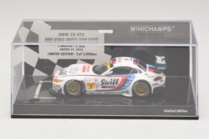 BMW Z4 GT3 Steiff #7 Muller / Ara Super GT 2015 Minichamps 1:43 447152007 Diecast — photo 4 of 5