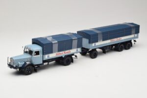 Bussing 8000S13 Pritschenzug Kölner Zucker Minichamps 1:43 499079920 Diecast