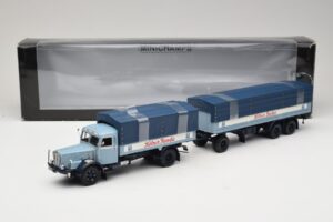 Bussing 8000S13 Pritschenzug Kölner Zucker Minichamps 1:43 499079920 Diecast — photo 5 of 5