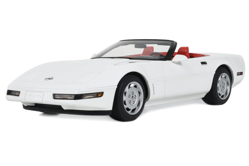 Chevrolet Corvette C4 Convertible Arctic White GT Spirit 1:18 Chevrolet Corvette C4 Convertible Arctic White GT Spirit 1:18 GT580 Resin