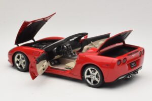Chevrolet Corvette C6 Convertible Red AUTOart 1:18 71221 Diecast — photo 5 of 8