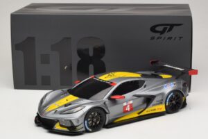 Chevrolet Corvette C8.R Grey GT Spirit 1:18 GT307 Resin — photo 6 of 6