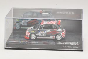 Fiat 500 Abarth Assetto Corse #399 Autohaus Winz VLN 2010 Minichamps 1:43 437101299 Diecast — photo 4 of 5