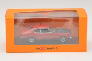 Ford Capri I Red With Black Hood Maxichamps 1:43 940085801 Diecast — photo 4 of 4