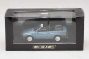 Ford Escort Mk3 Cabriolet Blue Metallic Minichamps 1:43 400085030 Diecast — photo 4 of 4