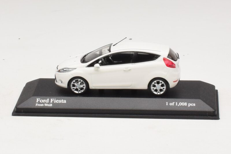 Ford Fiesta Mk6 White Minichamps 1:43 400088002 Diecast