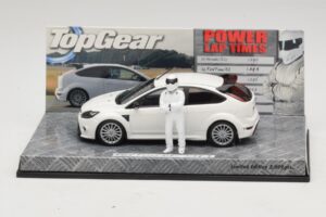 Ford Focus RS Mk2 Top Gear White With Figurine Minichamps 1:43 519438810 Diecast