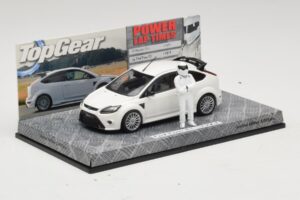 Ford Focus RS Mk2 Top Gear White With Figurine Minichamps 1:43 519438810 Diecast — photo 2 of 5