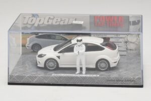 Ford Focus RS Mk2 Top Gear White With Figurine Minichamps 1:43 519438810 Diecast — photo 4 of 5