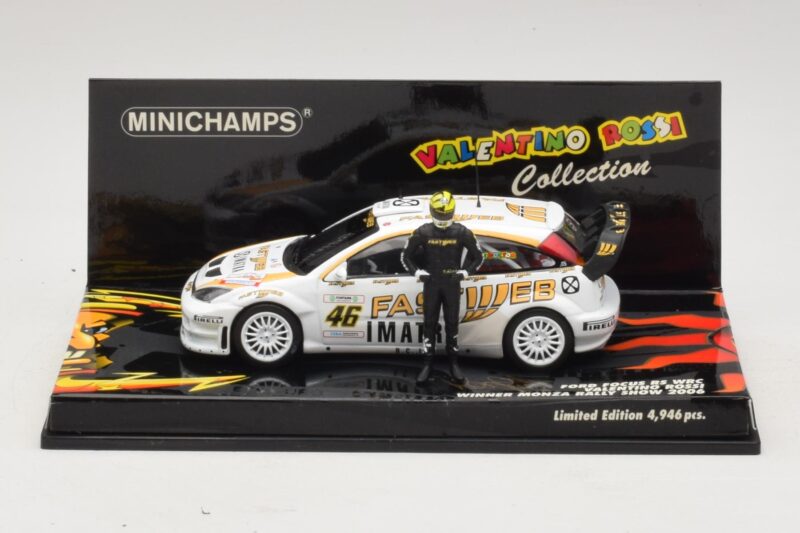 Ford Focus RS WRC #46 V. Rossi / C. Cassina Monza Rally Show 2006 Minichamps 1:43 436068446 Diecast