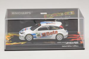 Ford Focus RS WRC #46 V. Rossi / C. Cassina RAC Rally 2007 Minichamps 1:43 400078446 Diecast — photo 4 of 5