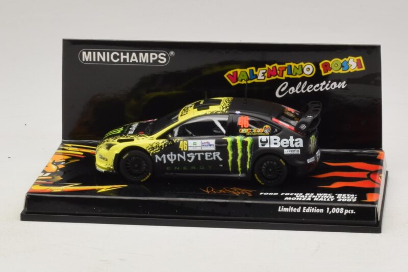 Ford Focus RS WRC #46 V. Rossi / C. Cassina Monza Rally Show 2009 Minichamps 1:43 400098946 Diecast
