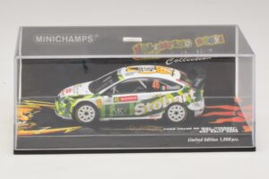 Ford Focus RS WRC #46 V. Rossi / C. Cassina RAC Rally 2008 Minichamps 1:43 400088146 Diecast — photo 4 of 5