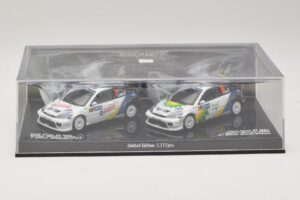 Ford Focus RS WRC Rally Mexico 2004 Set Minichamps 1:43 402048376 Diecast — photo 4 of 5
