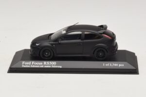 Ford Focus RS500 Mk2 Matte Black Minichamps 1:43 400088104 Diecast
