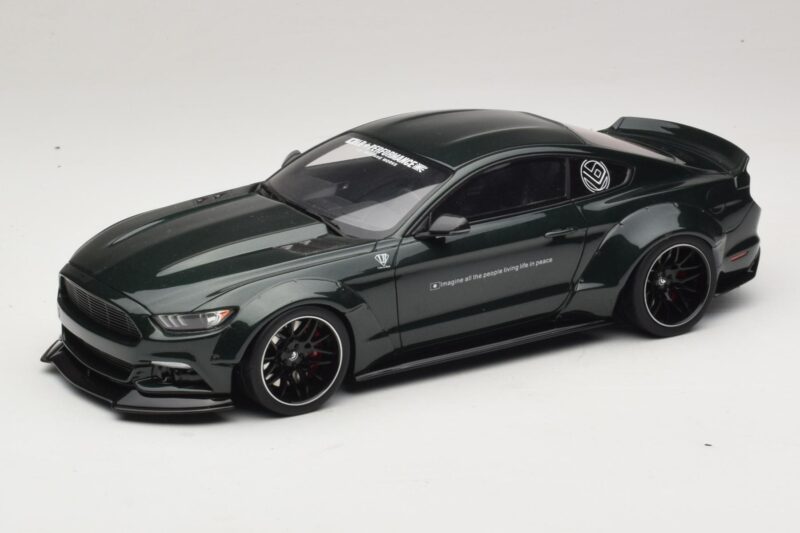 Ford Mustang Liberty Walk Green GT Spirit 1:18 GT838 Resin