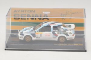 Ford Sierra RS Cosworth #1 A. Senna Rally Test 1986 Minichamps 1:43 540864399 Diecast — photo 4 of 4