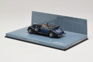 Horch 853 A Sport Cabriolet Black Blue Minichamps 1:43 436012036 Diecast — photo 3 of 5