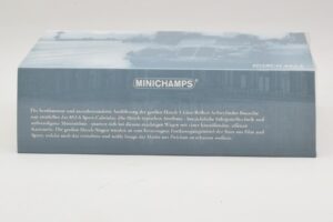 Horch 853 A Sport Cabriolet Black Blue Minichamps 1:43 436012036 Diecast — photo 4 of 5