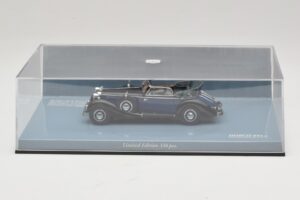 Horch 853 A Sport Cabriolet Black Blue Minichamps 1:43 436012036 Diecast — photo 5 of 5
