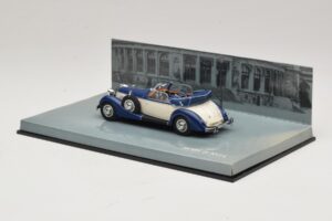 Horch 853 Cabriolet Blue Minichamps 1:43 436012032 Diecast — photo 3 of 5