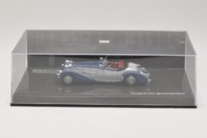 Horch 855 Special Roadster Silver Blue Minichamps 1:43 436014202 Diecast — photo 5 of 5