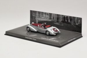 Horch 855 Spezial Roadster Silver Red Minichamps 1:43 436014206 Diecast — photo 3 of 5