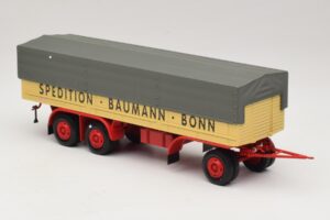 Kassbohrer Flatbed Trailer Baumann Bonn Minichamps 1:43 439161097 Diecast — photo 4 of 6