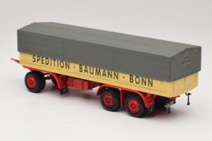 Kassbohrer Flatbed Trailer Baumann Bonn Minichamps 1:43 439161097 Diecast — photo 5 of 6