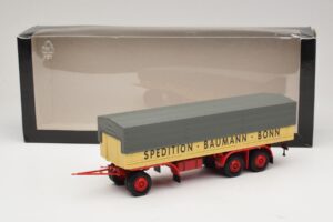 Kassbohrer Flatbed Trailer Baumann Bonn Minichamps 1:43 439161097 Diecast — photo 6 of 6