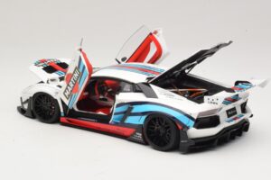 Lamborghini Aventador LB Works Martini Livery AUTOart 1:18 79185 Composite — photo 5 of 8