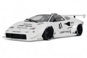 Lamborghini Countach LB-Works White GT Spirit 1:18 Z356-WH Resin