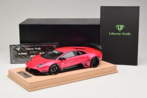 Lamborghini Murcielago Liberty Walk Gloss Pink AB Models 1:18 REMC044 Resin — photo 7 of 7