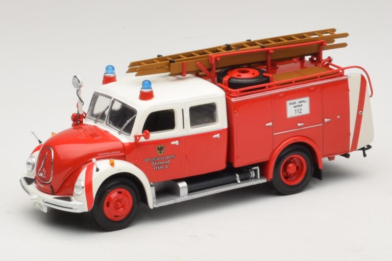 Magirus-Deutz Merkur TLF 16 Fire Brigade Dortmund Minichamps 1:43 439141972 Diecast