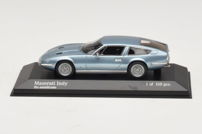 Maserati Indy Blue Metallic Minichamps 1:43 Maserati Indy Blue Metallic Minichamps 1:43 437123122 Diecast