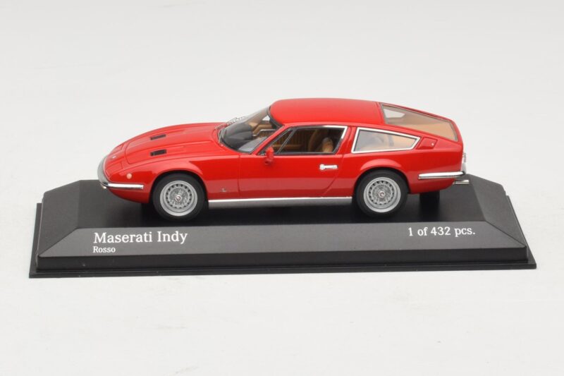 Maserati Indy Red Minichamps 1:43 Maserati Indy Red Minichamps 1:43 437123120 Diecast