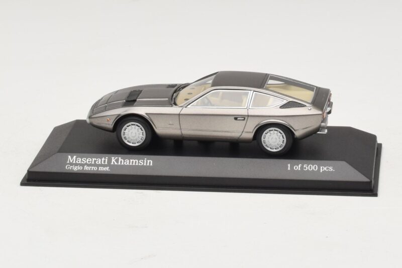 Maserati Khamsin Grey Metallic Minichamps 1:43 Maserati Khamsin Grey Metallic Minichamps 1:43 437123220 Diecast