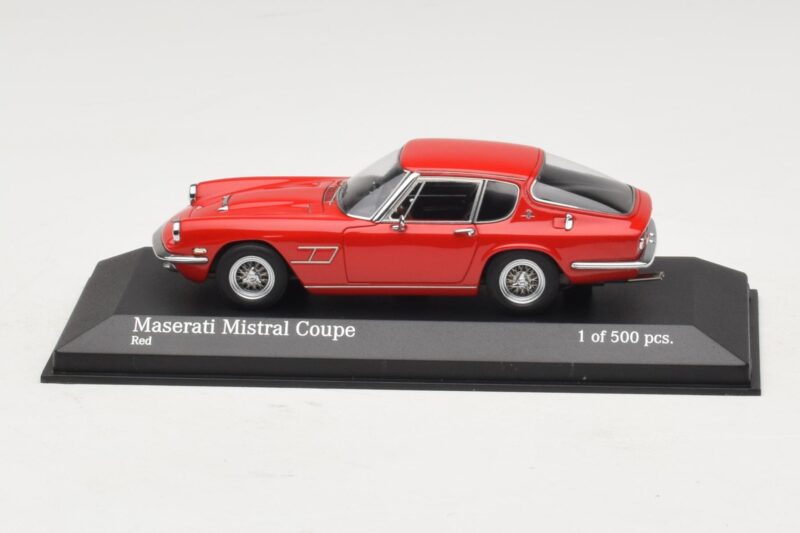 Maserati Mistral Red Minichamps 1:43 437123424 Diecast