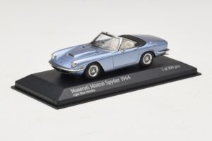 Maserati Mistral Spyder Light Blue Metallic Minichamps 1:43 437123432 Diecast — photo 2 of 4