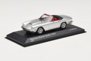 Maserati Mistral Spyder Silver Minichamps 1:43 437123431 Diecast — photo 2 of 4