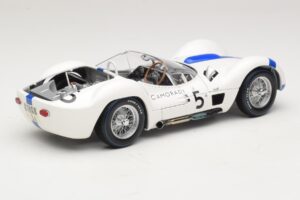 Maserati Tipo 61 #5 S. Moss / D. Gurney Camoradi ADAC 1000km Nurburgring Winner 1960 Minichamps 1:18 100601205 Diecast — photo 3 of 8