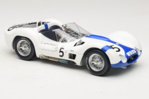 Maserati Tipo 61 #5 S. Moss / D. Gurney Camoradi ADAC 1000km Nurburgring Winner 1960 Minichamps 1:18 100601205 Diecast — photo 6 of 8